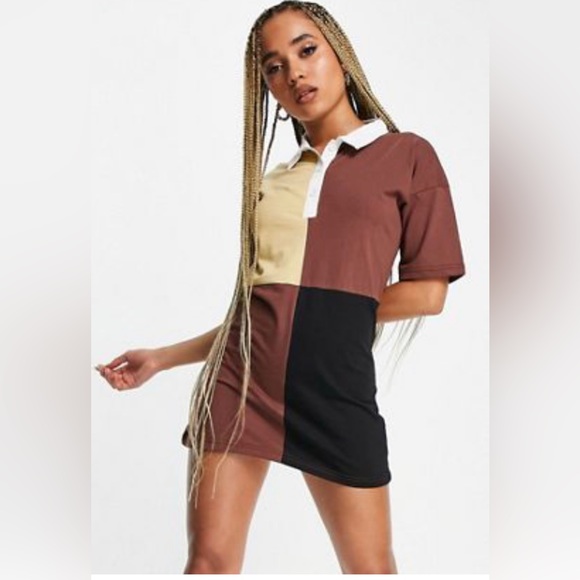 ASOS Dresses Night Addict Oversized Rugby Shirt Dress Poshmark